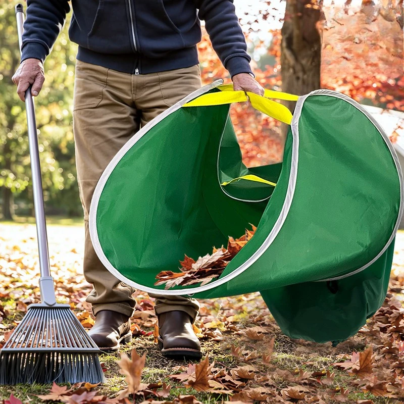 Gardening Tools Green - 2026 Neue Grüne Tragbare Schnellöffnungs-Falttasche für