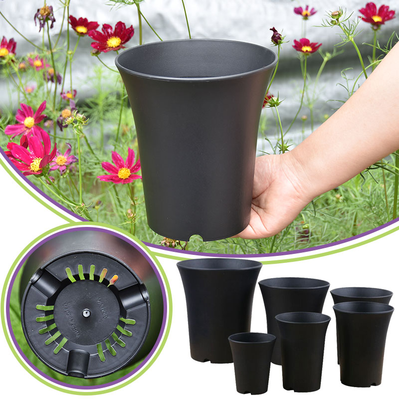 Gardening Tools Green - 10 Stück verdickter Blumentopf mit hoher