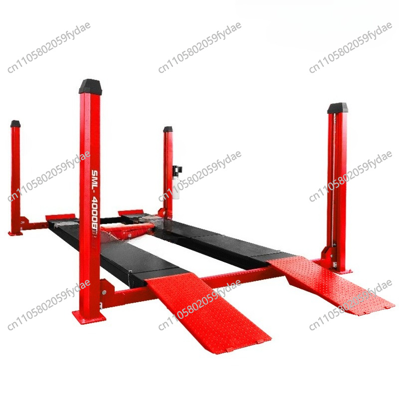Viersäulen-Hebebühne für Fahrz – Gardening Tools Repair Shop Bewertung und Preis