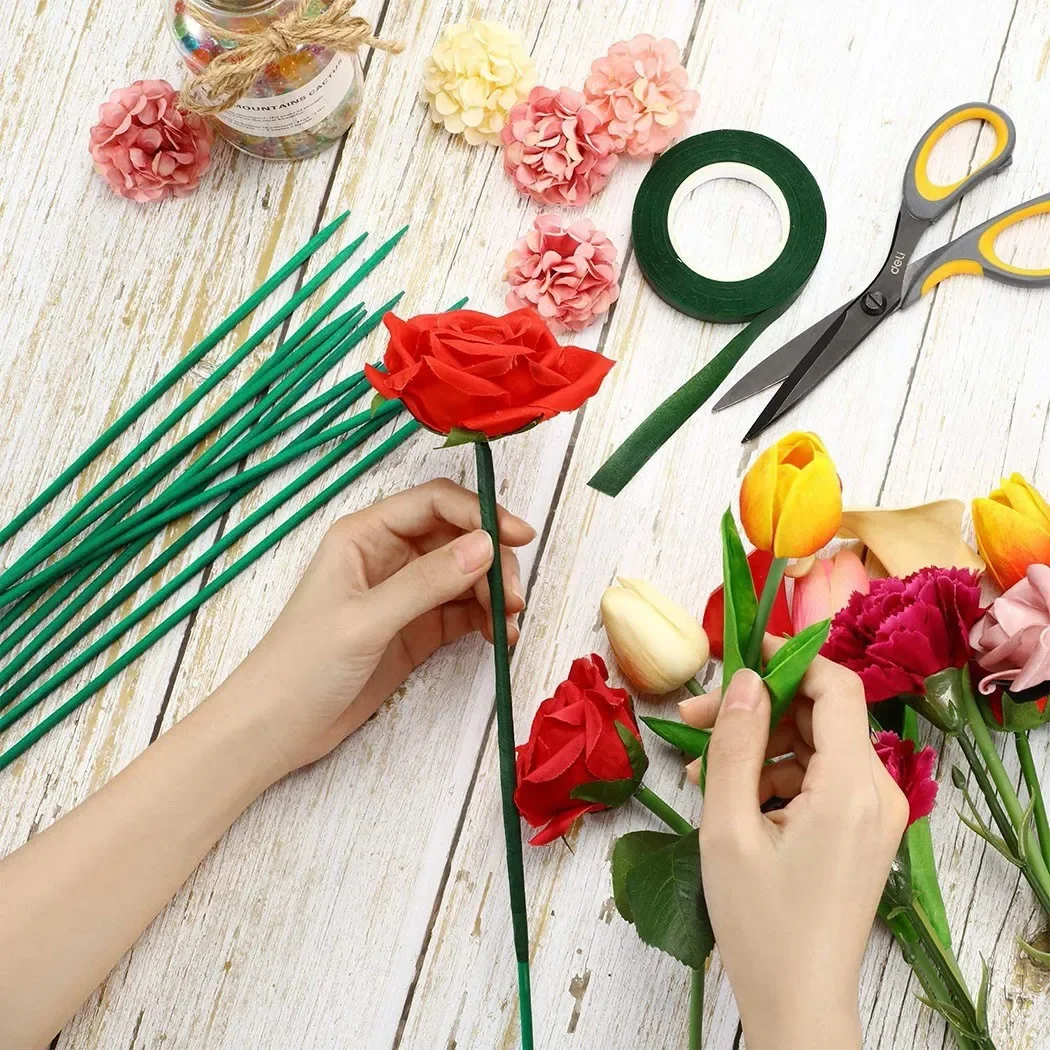 10 Stück 40 cm grüner Bambus-P – Gardening Tools Green Bewertung und Preis