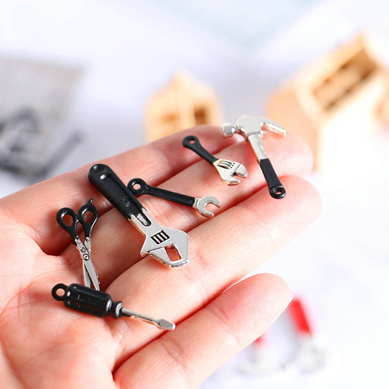 3/4/5/6pcs Puppenhaus Miniatur – Gardening Tools Shop Bewertung und Preis