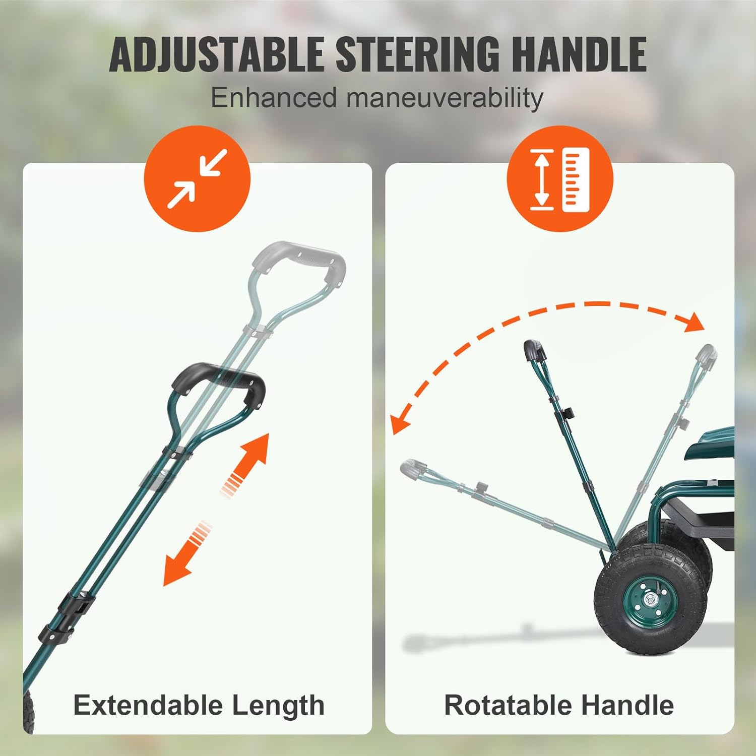 Gartenwagen mit Rollen und Arb – Gardening Tools Green Bewertung und Preis