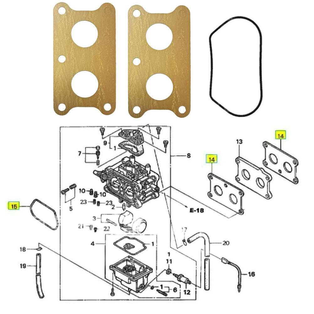 FÜR HONDA GXV530 GCV530 Motor  – Gardening Tools Shop Bewertung und Preis